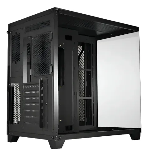 Gabinete Gamer K-Mex Ghost Shark ATX Vidro Temperado 7 Slots Preto
