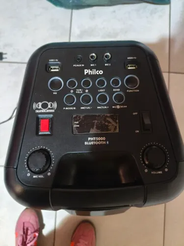 Caixa de som amplificada Philco