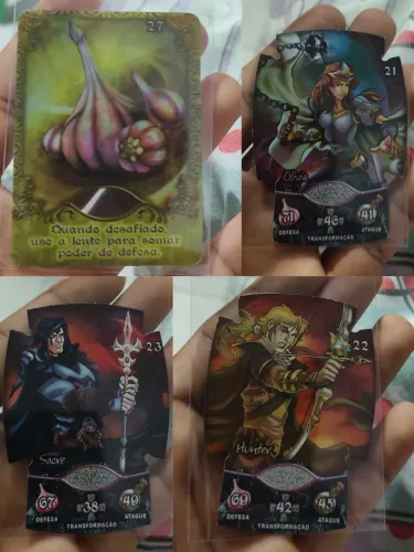 44 Cartas Coleção Vampiros da Elma Chips Originais!