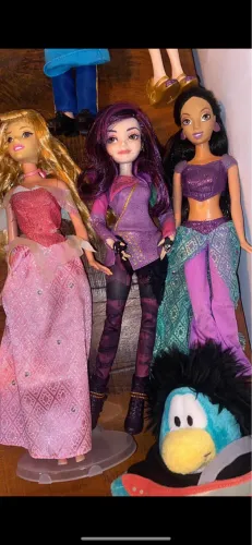 boneca disney store aurora e jasmine 