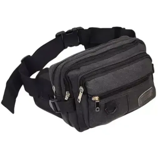 Bolsa Pochete em Lona Peito ou Cintura z1505