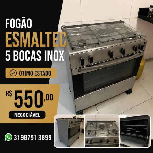 Fogão 5 bocas
