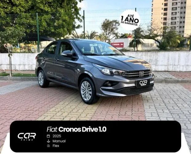 FIAT CRONOS 2025 DRIVE 1.0 FLEX MANUAL /// VEICULO EXTRA!!!