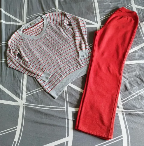Conjunto Hering blusa e calça moletom - P