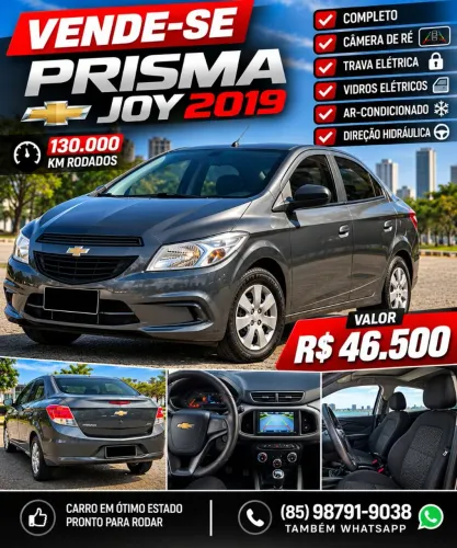 Chevrolet Prisma Sed. Joy/ LS 1.0 8V Flexpower 4P 2019