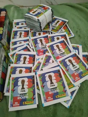 Envelopes/Pacotinhos de Figurinhas da Copa do Mundo Fifa 2026