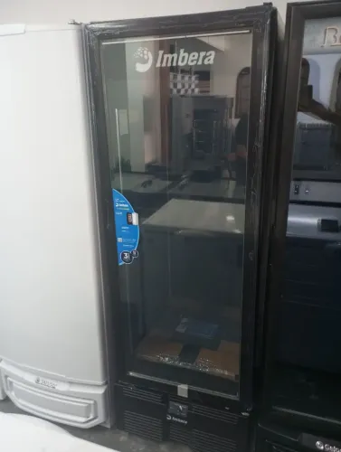 NZ. Freezer vertical 570 litros porta de vidro IMBERA
