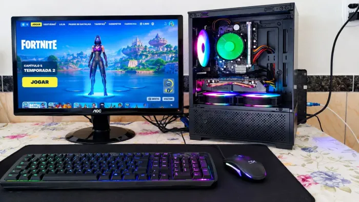 Pc gamer completo/ intel i5 / 12GB de RAM / SSD / Placa de vídeo AMD Sapphire 2GB