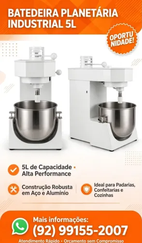Batedeira planetária industrial