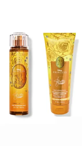 Kit Creme Hidratante+bodysplash - Princess Bella - Bath&body