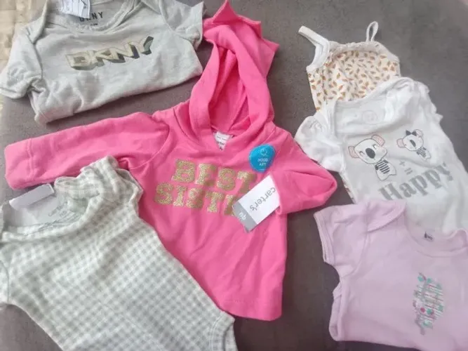 kit 6 peças bebê carters e baby club