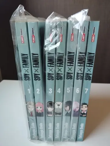 Spy X Family - pacote volumes 1 ao 7 panini