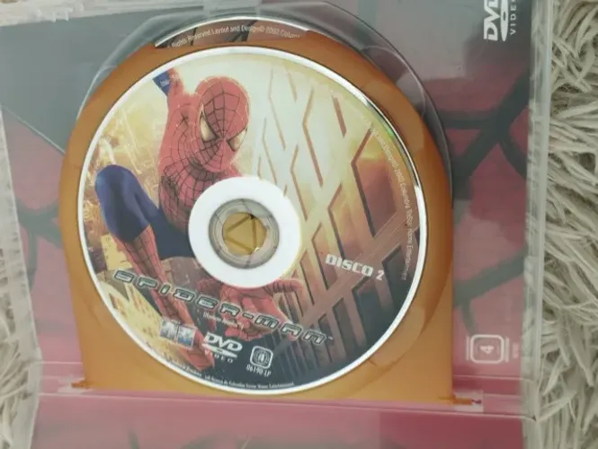 DVD Duplo Homem-Aranha 2002 com Luva - Tobey Maguire