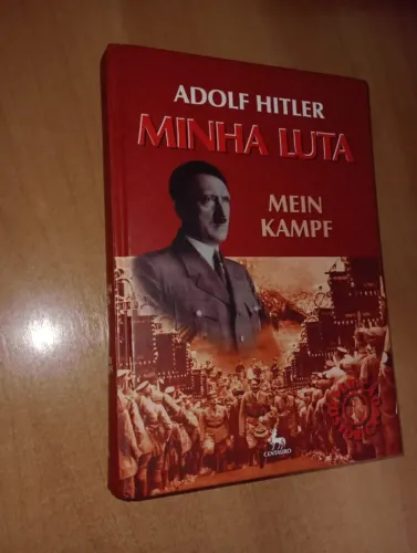 LIVRO MINHA LUTA - CAPA DURA EDIÇÃO HISTORICA