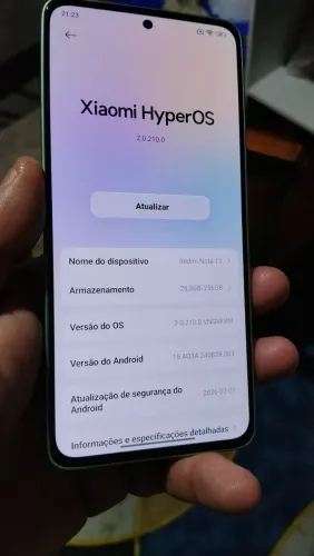 Redimi note 13 zerado 256G 16 de ram top