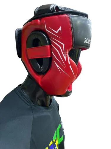 Capacete treino luta Boxe Muay Thai MMA