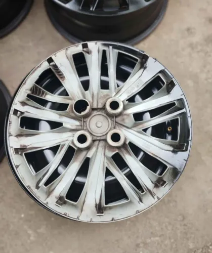 Aros 15  de ferro+calotas (Fiat)