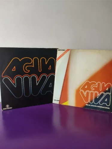 LP Novela Agua Viva Nacional e Internacional