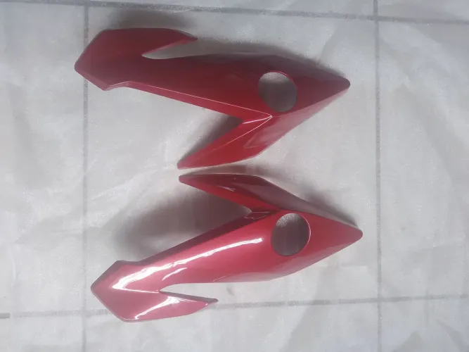 Bananinhas da TITAN 160, VERMELHO PIMENTA