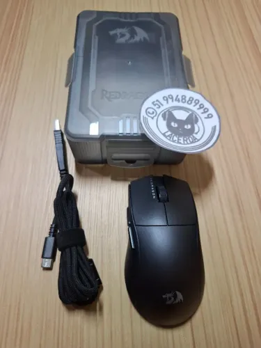 Mouse Gamer Redragon K1ng, PAW3327, 12400 DPI [NOVO]