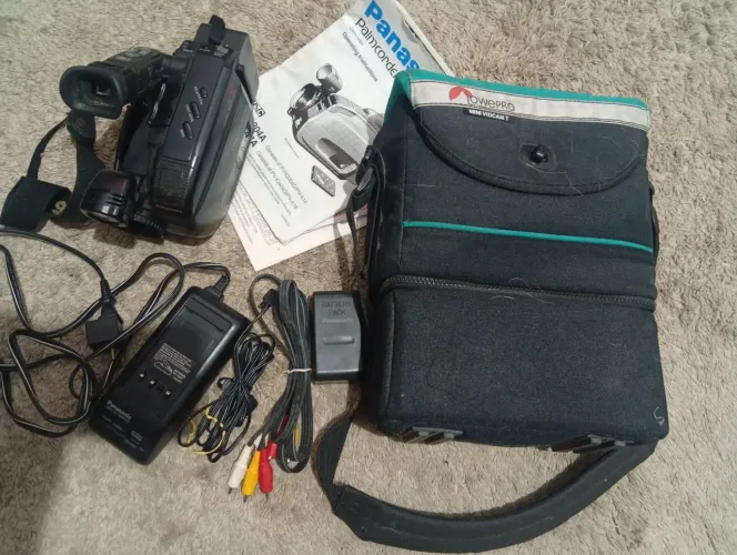 filmadora vintage Panasonic P. *** NO. ESTADO***almcorder IQ