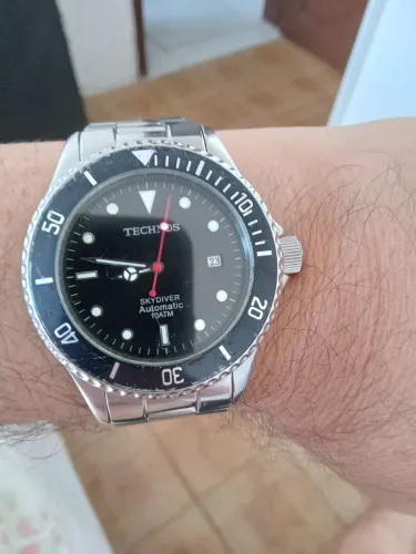 Relógio technos skydiver automático raro anos 90