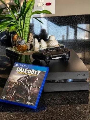 Console PS4 Fat em ótimo estado - Oportunidade