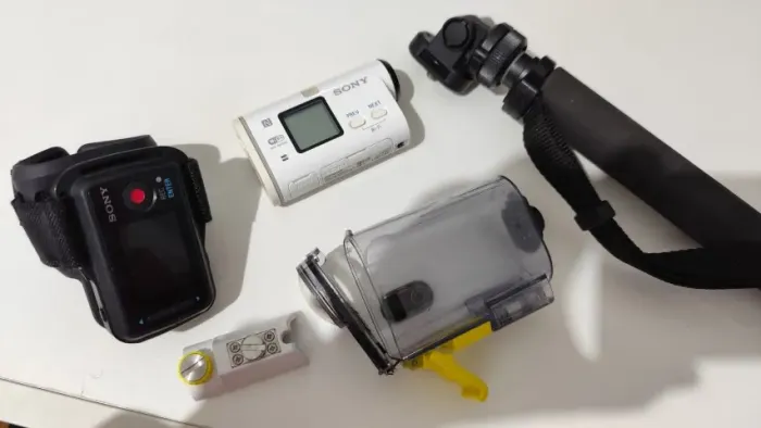 Câmera de ação a prova d'agua sony - Gopro
