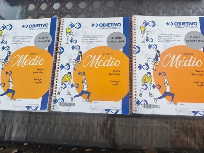Apostilas Objetivo Cadernos HB 3º ano Ensino Médio