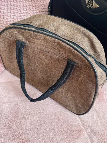 Bolsa mão fraqueira marrom 