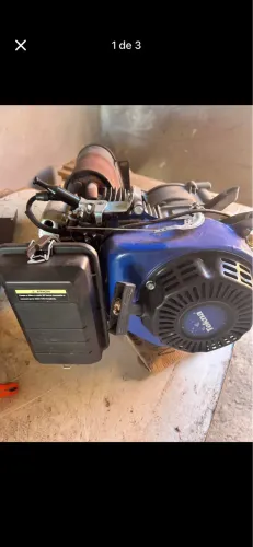 Motor estacionário 4T 200 cc 6.5HP divido no cartão