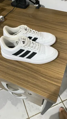 Tênis Adidas Courtblock Original Branco e Preto