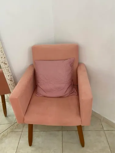 Vende-se 2 poltronas rosa