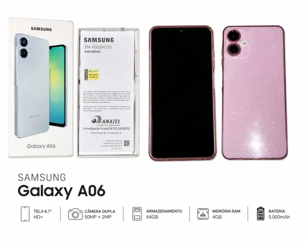     Combo Samsung A06 128GB + iPhone 11 128GB