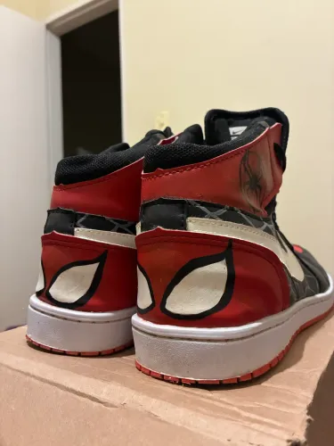 tênis personalizado homem aranha