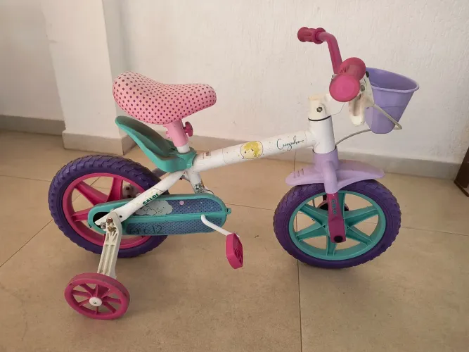 Bicicleta infantil Caloi aro 12