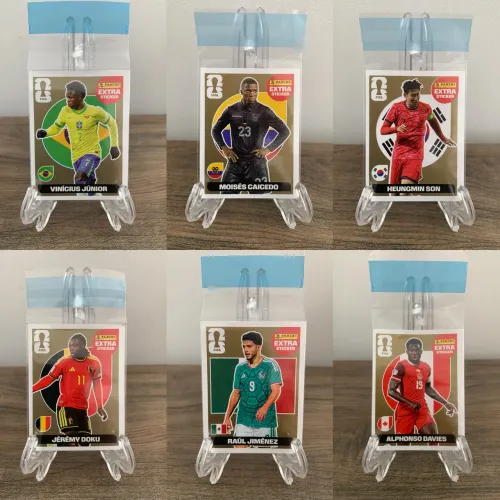 Figurinhas Extra Sticker Ouro Legends Copa do Mundo de 2026 Panini