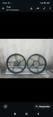 Par de rodas fan 160