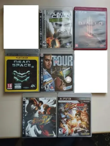 Lote de Jogos PS3