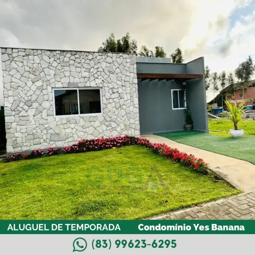 CONDOMINIO YES BANANA BANANEIRAS-PB. LOCAÇÃO POR TEMPORADA. 4 SUÍTES. OTIMO PREÇO