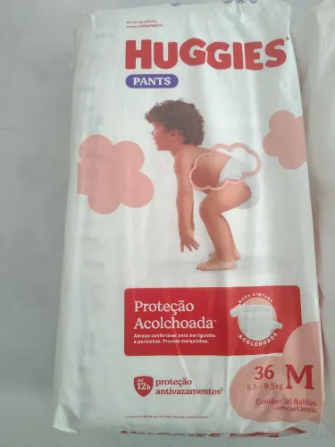Fralda Huggies pants tamanho M
