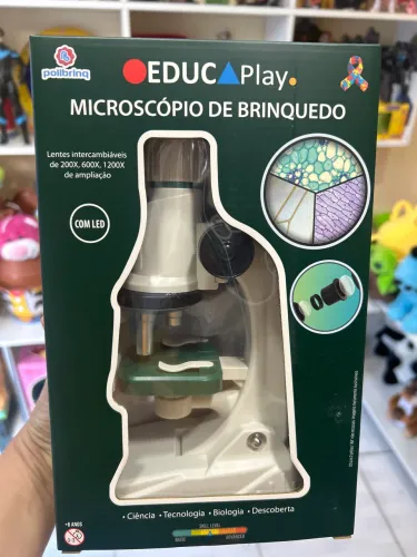 Microscopio de brinquedo educa play