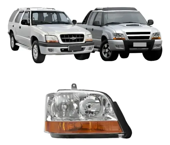 Farol S10 Blazer Pitbull 2001 A 2011 Pisca Âmbar Ld-Automotive imports