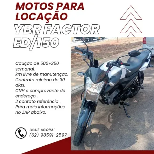 MOTO PARA LOCAÇÃO
