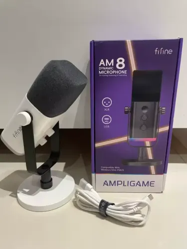 Microfone FIFINE AM8 dinâmico USB/XLR