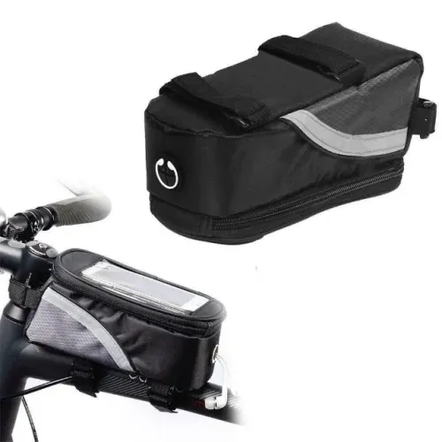 Bolsa de Quadro para Bicicleta Impermeável 