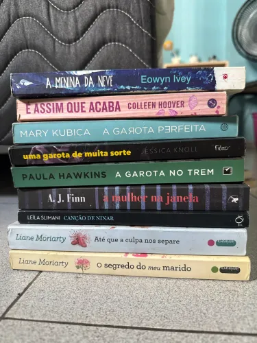 LIVROS FICÇÃO USADOS