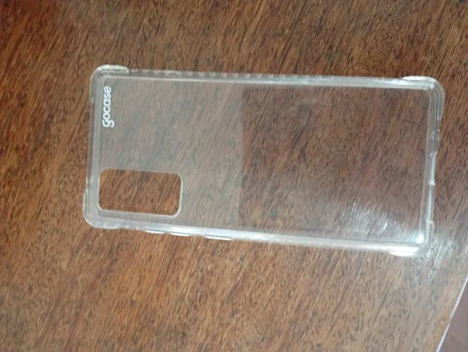 Capinha de celular transparente S20FE