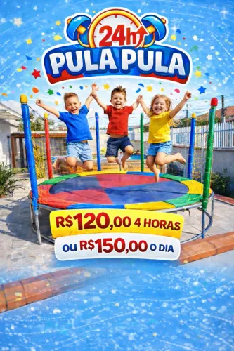 Aluguel de Pula Pula e Piscina de Bolinhas em Florianópolis