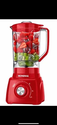 Líquidificador Mondial Vermelho